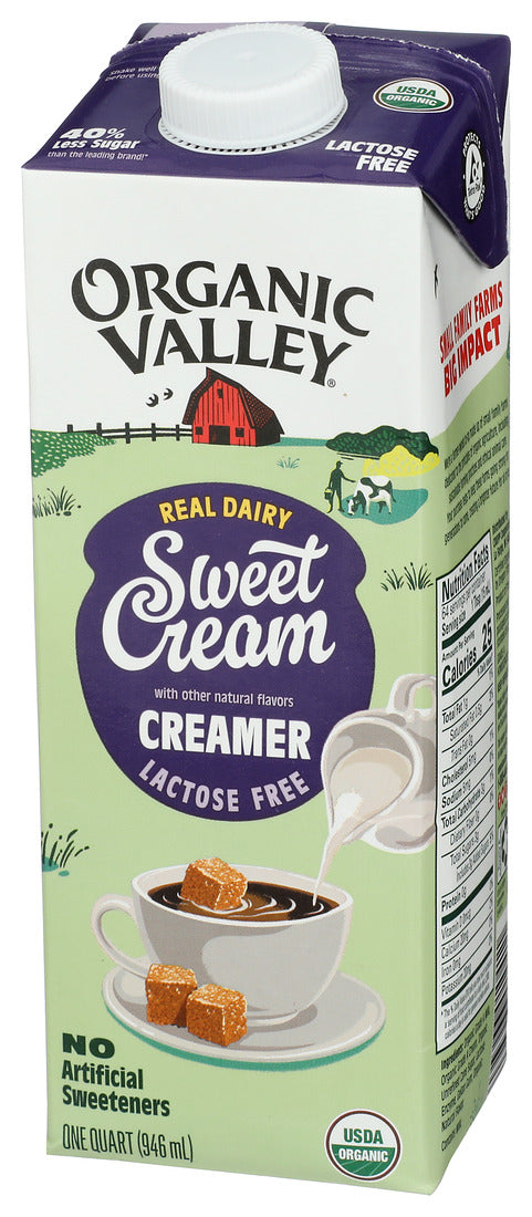 Organic Valley Organic Creamer Sweet Cream