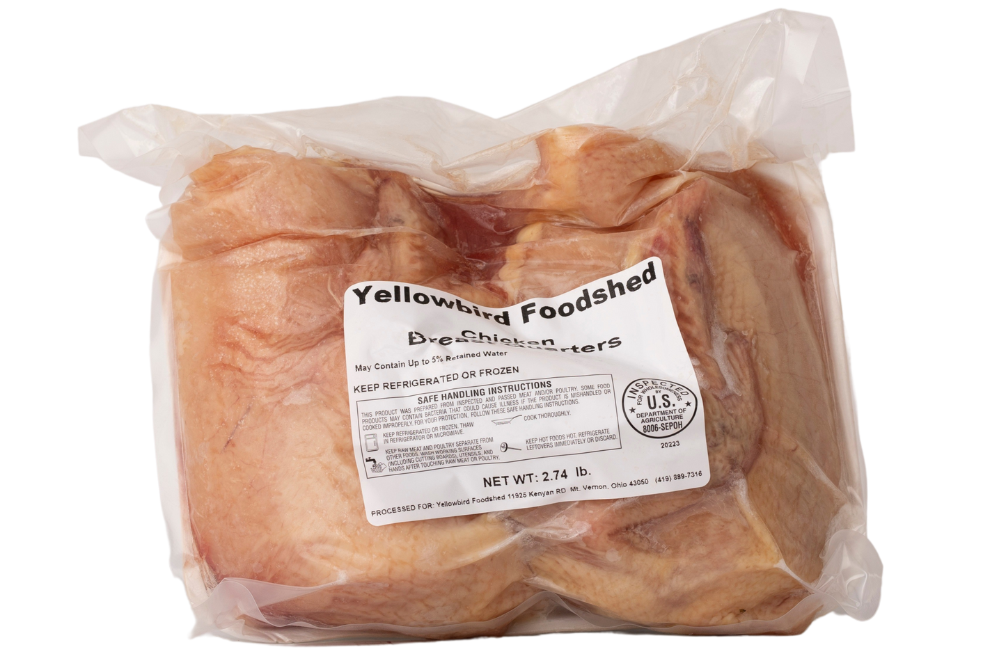 Sweet Grass Chicken Breast Quarters