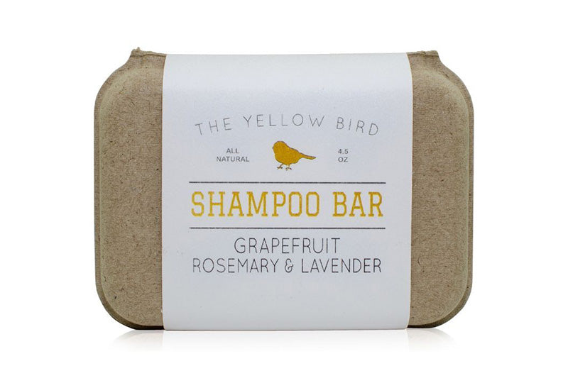 The Yellow Bird Co. Shampoo Bar Grapefruit Rosemary & Lav.