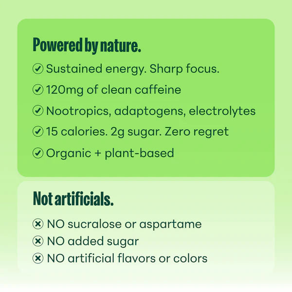NOOMA Performance Energy Drinks Lemon Lime