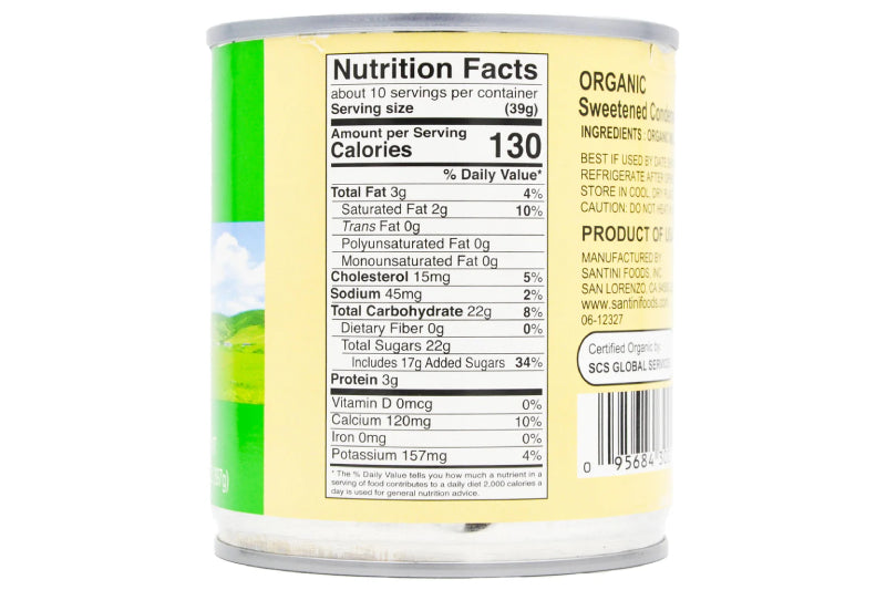 California Farms Organic Sweetened Condensed Milk