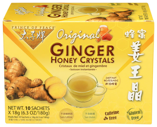 Prince Of Peace Ginger Honey Crystals Instant Beverage