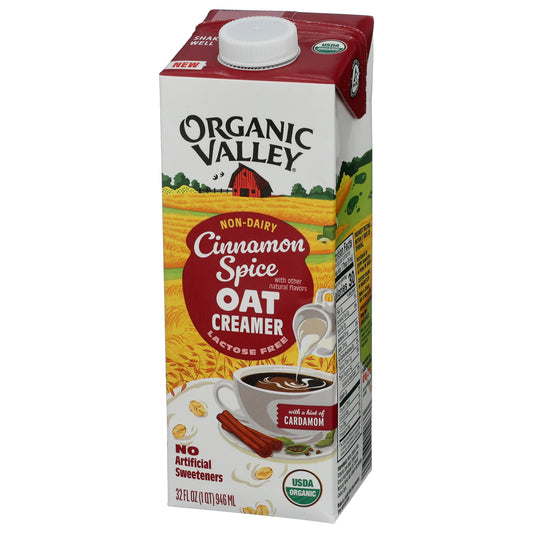 Organic Valley Organic Oat Creamer Cinnamon Spice
