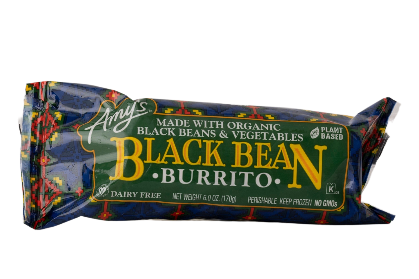Amy's Kitchen Black Bean Vegetable Burrito Dairy-Free
