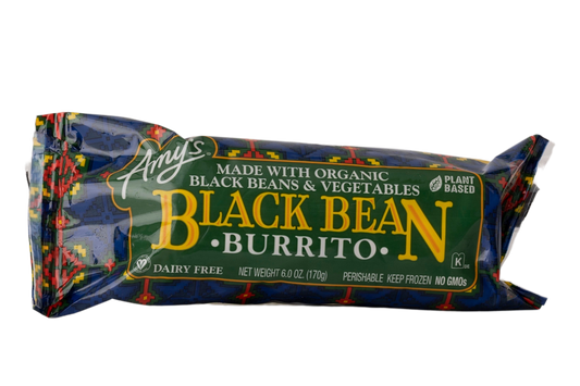 Amy's Kitchen Black Bean Vegetable Burrito Dairy-Free