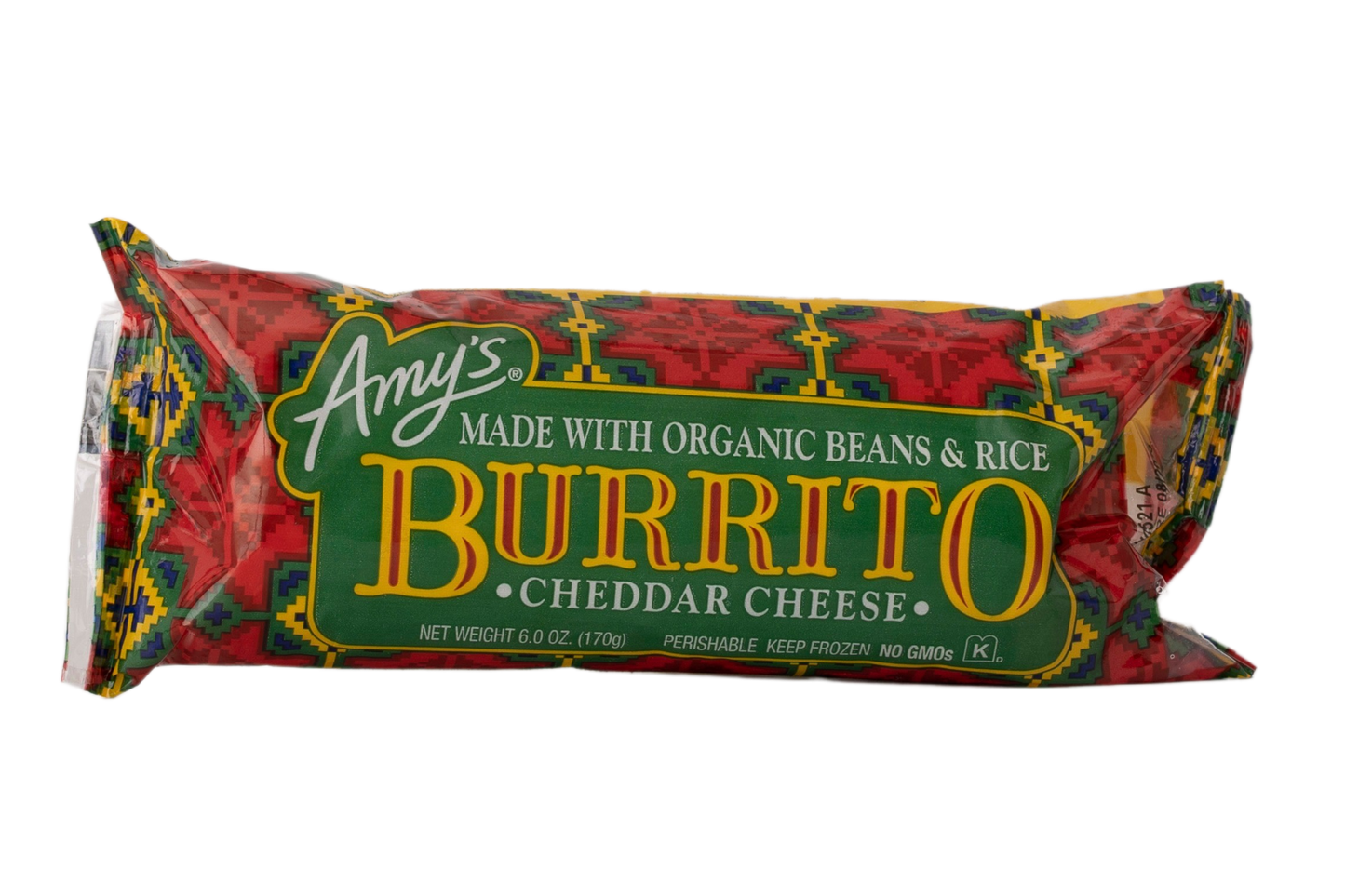 Amy's Kitchen Bean Rice Cheese Burrito