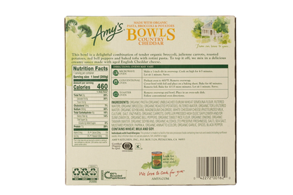 Amy's Kitchen Country Cheddar Bowl