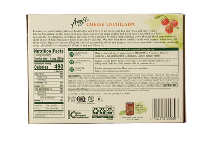 Amy's Kitchen Enchilada Cheese