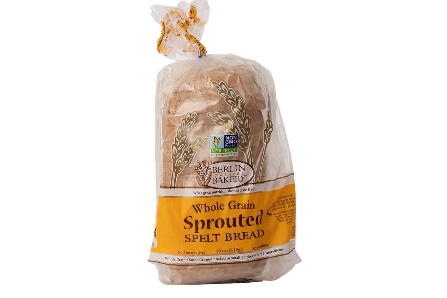 Berlin Natural Bread Sprouted Spelt Bread