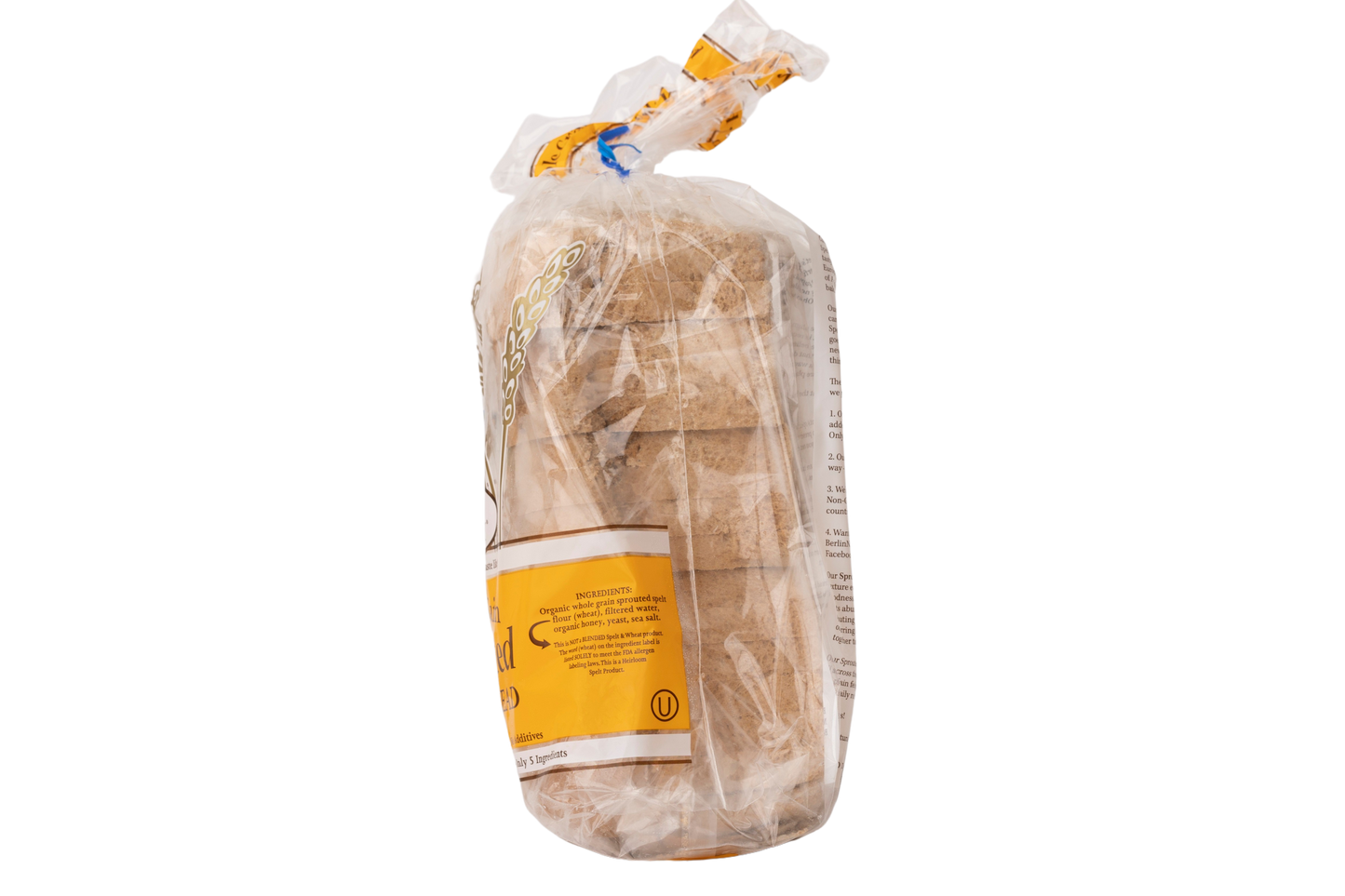 Berlin Natural Bread Sprouted Spelt Bread