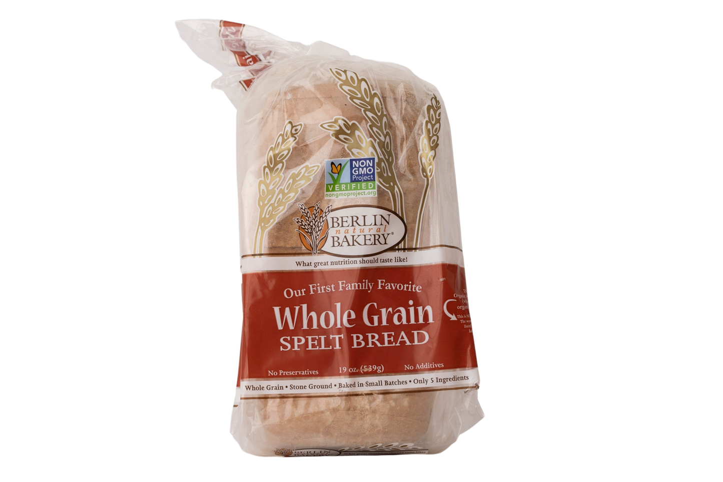 Berlin Natural Bread Whole Grain Spelt