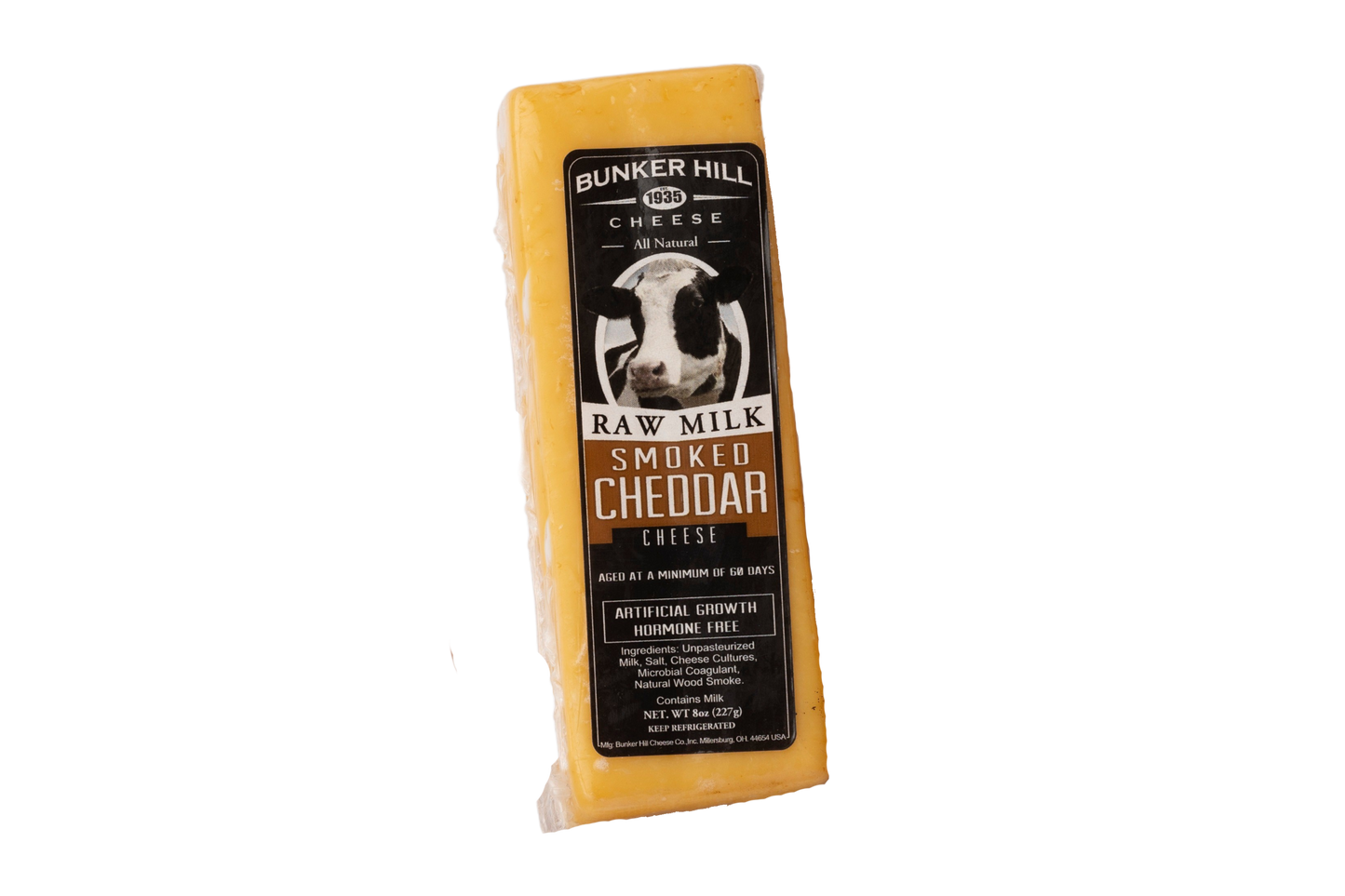 Bunker Hill Cheese Raw Milk Smoked Cheddar