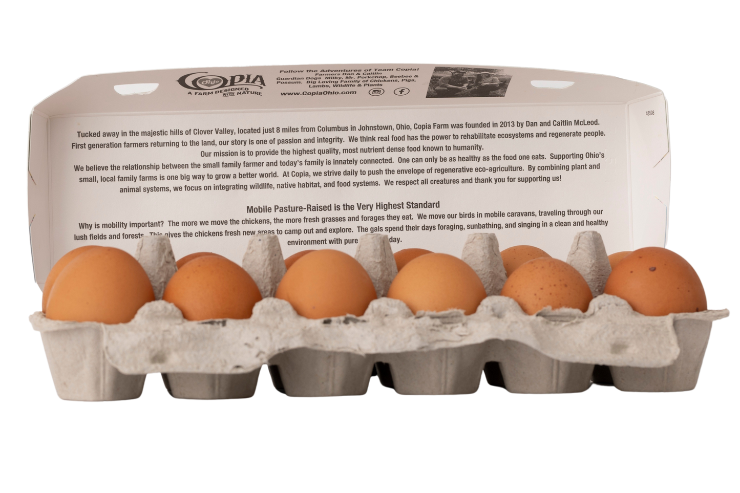 Copia Farm Non-GMO Eggs