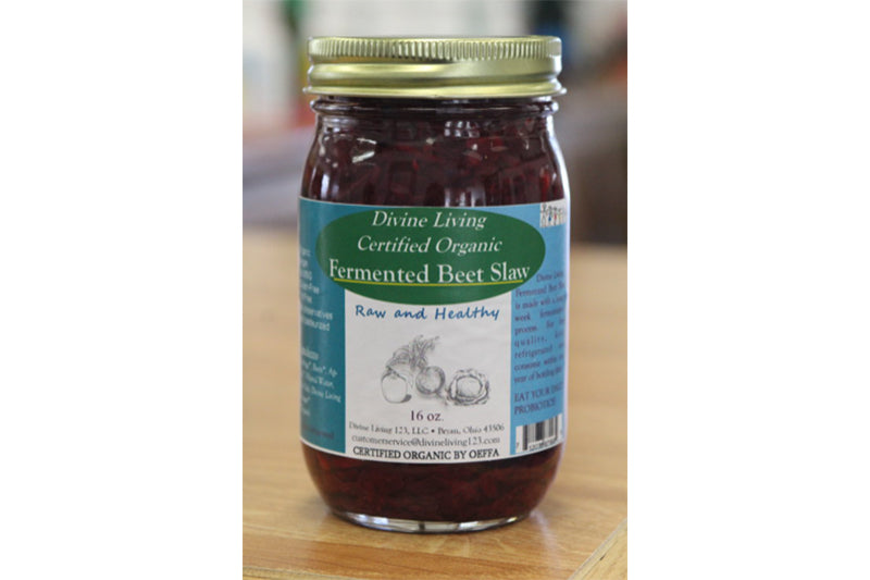 Divine Living Fermented Beet Slaw