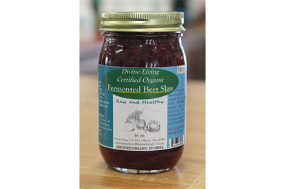Divine Living Fermented Beet Slaw