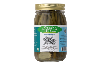 Divine Living Fermented Dilly Beans