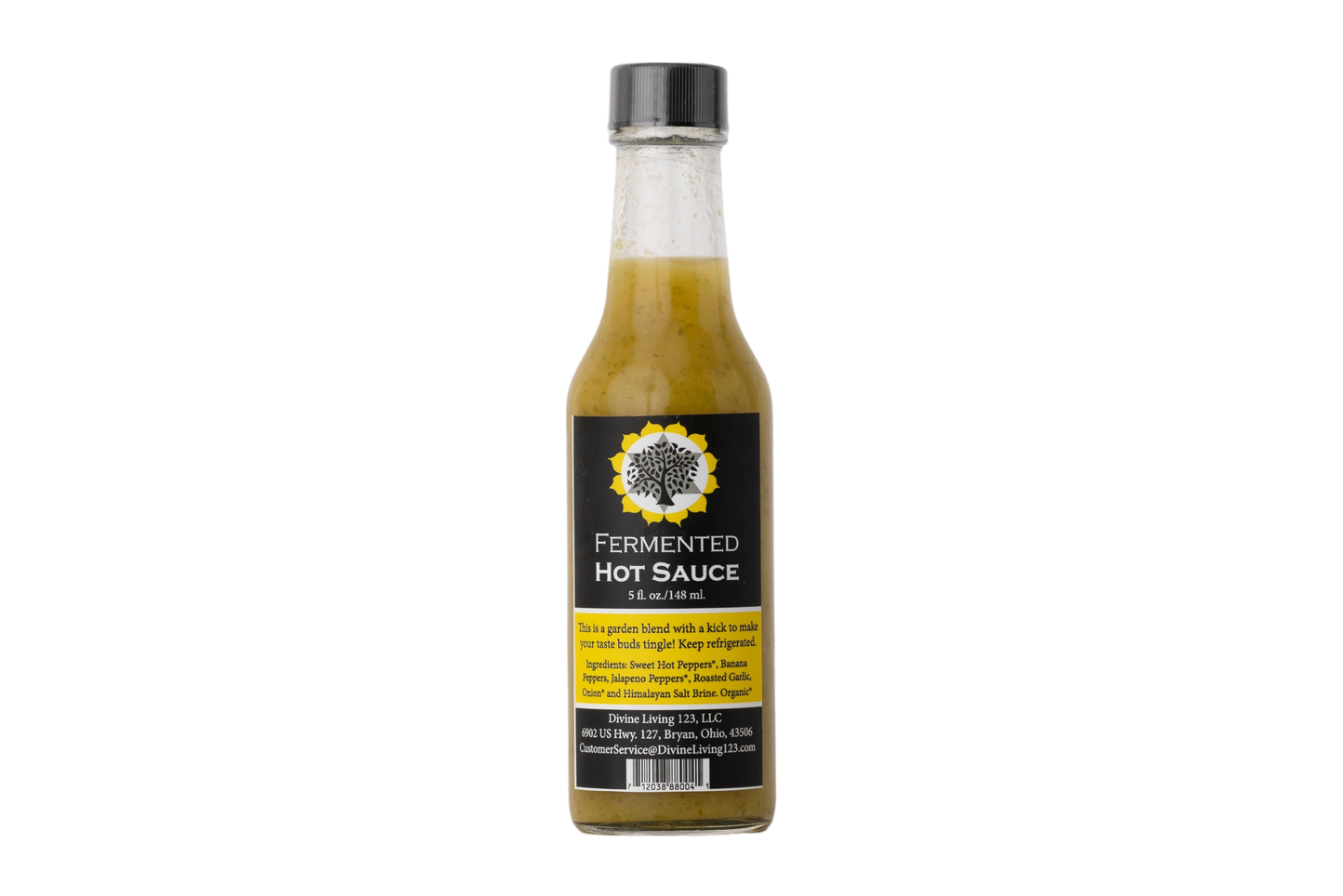 Divine Living Fermented Hot Sauce