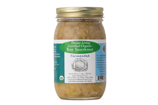 Divine Living Fermented Sauerkraut