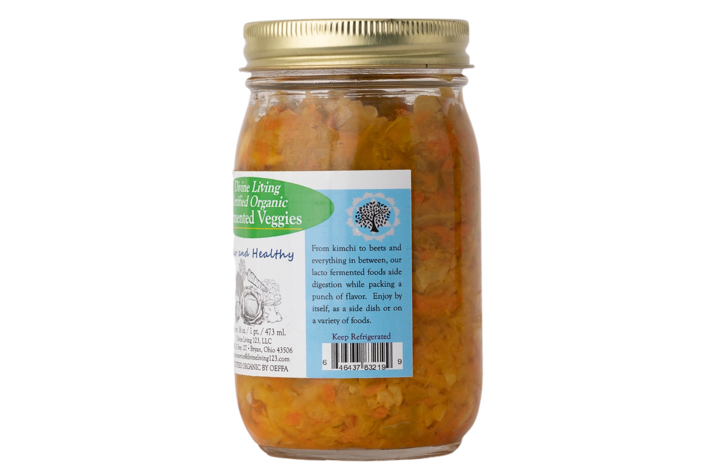 Divine Living Fermented Veggies