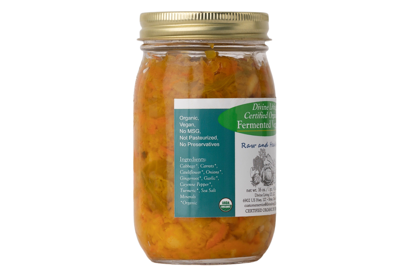 Divine Living Fermented Veggies