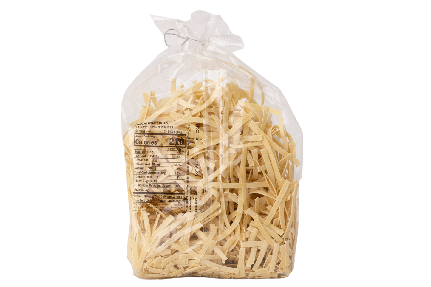Double Yolk Medium Cut GF Egg Noodles