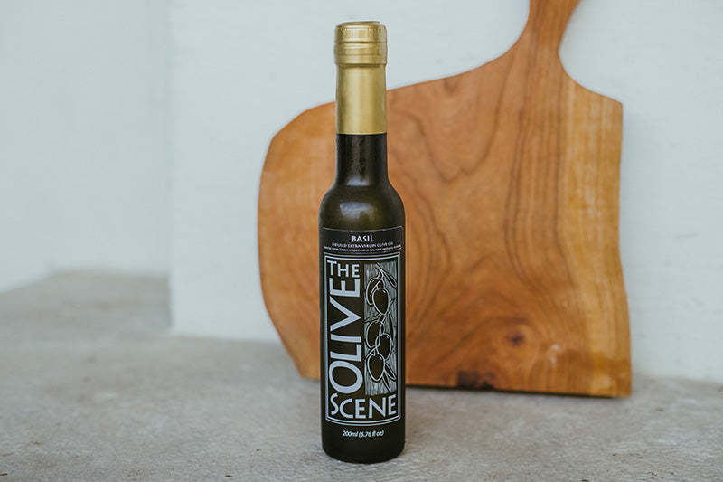 Olive Scene Extra Virgin Olive Oil Infused Basil