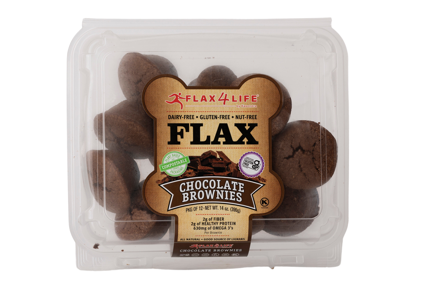 Flax4Life Chocolate Brownies