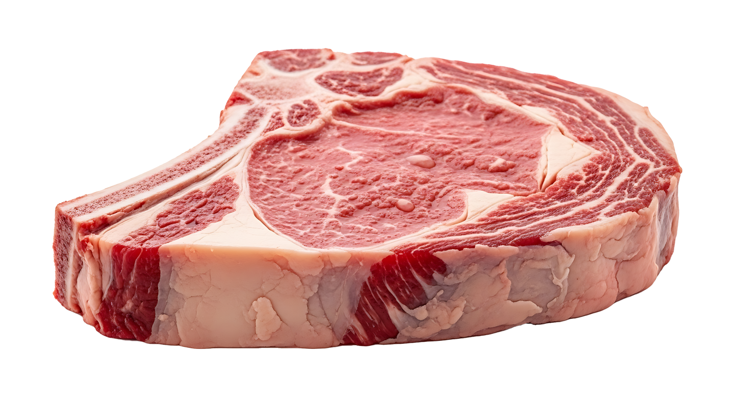 Grass Fed Beef Bone-IN Ribeye Steak - 0.5# avg