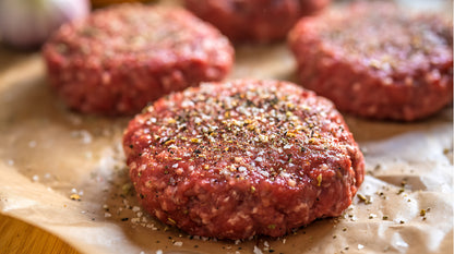 Grass Fed Beef Burger Patties (3 pk)
