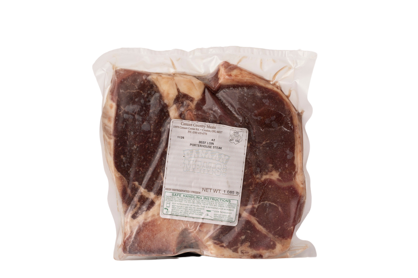 Grass-Fed Beef Porterhouse Steak