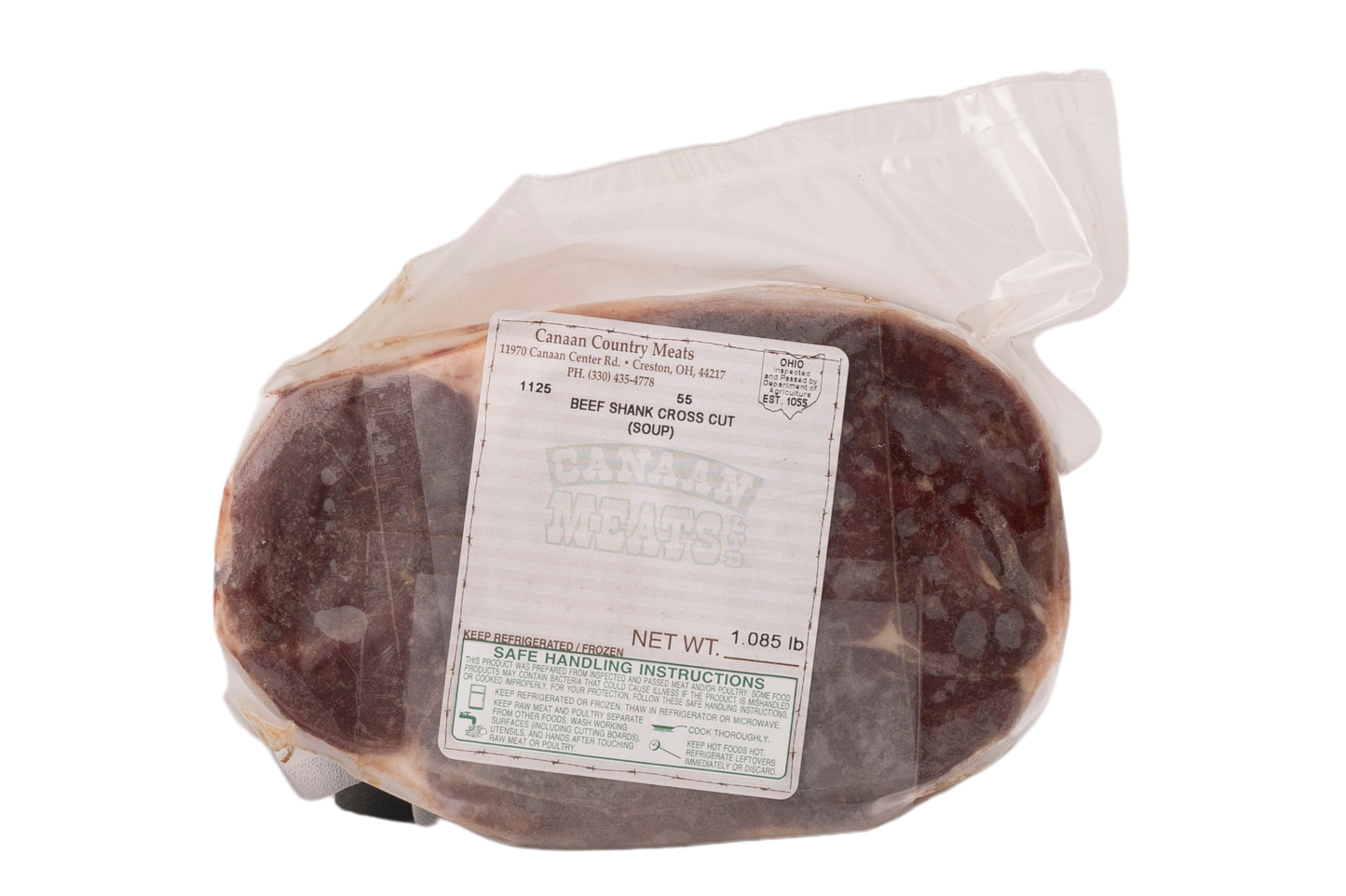 Grass Fed Beef Shanks (Small)