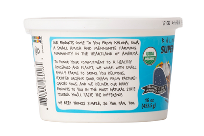Kalona SuperNatural Organic Sour Cream