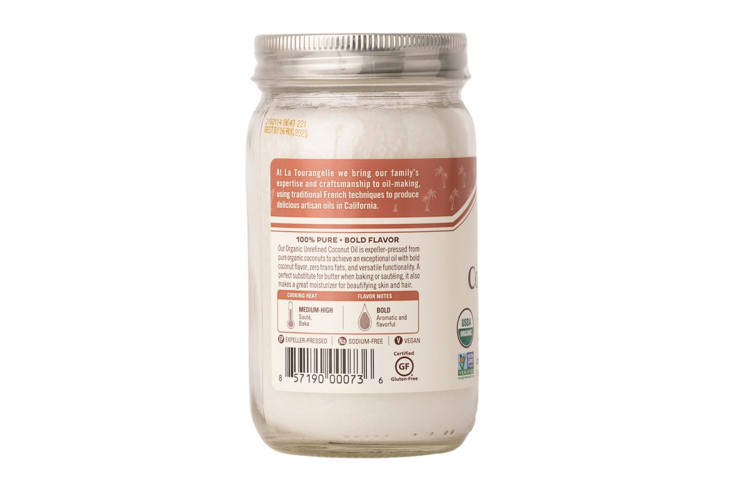 La Tourangelle Coconut Oil Unrefined