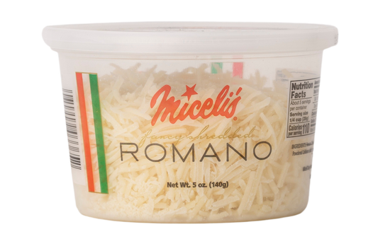 Miceli's Dairy Cheese Fancy Shredded Romano