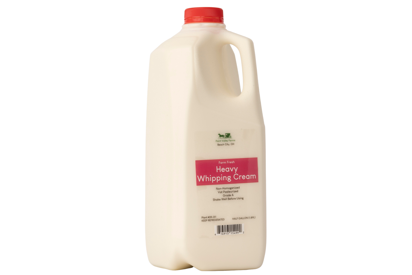 Paint Valley Farms 40% Whipping Cream A2