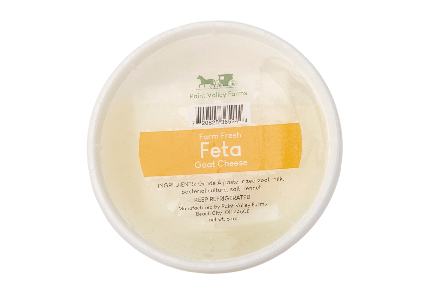 Paint Valley Farms Feta Cheese (In Brine)