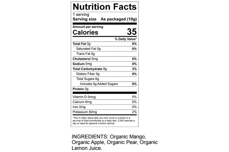 Peaceful Fruit Organic Mango