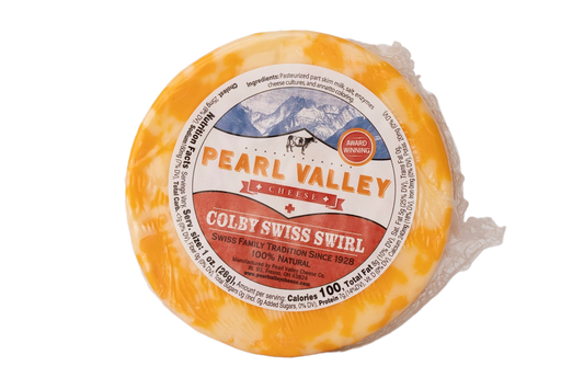 Pearl Valley Colby Swiss Swirl Cheese