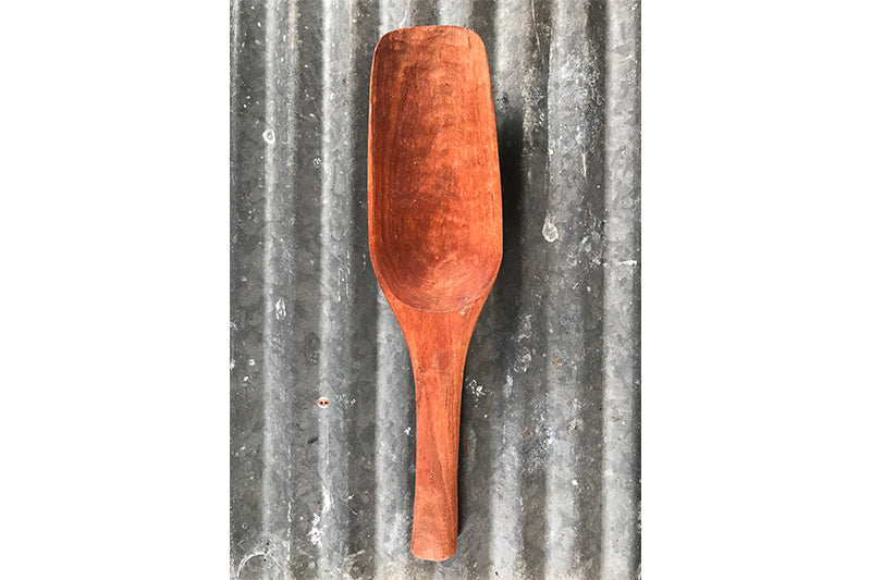 Rustic Wooden Serving Scoop