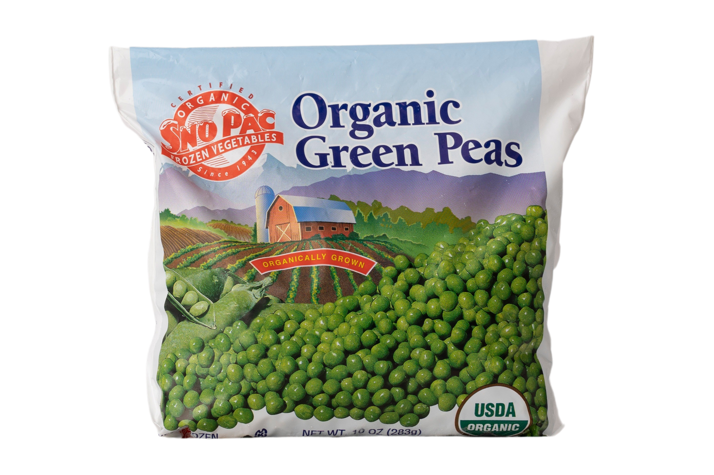 Sno Pac Organic Green Peas