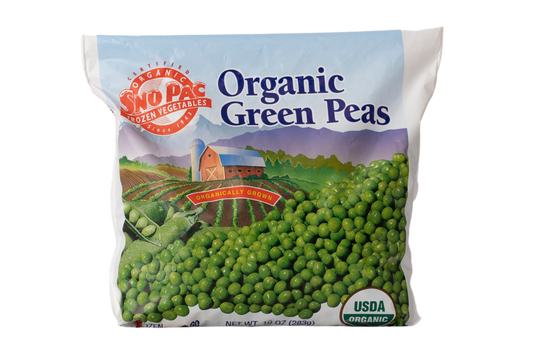 Sno Pac Organic Green Peas