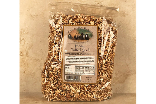 Stutzman Farms Organic Honey Puffed Spelt