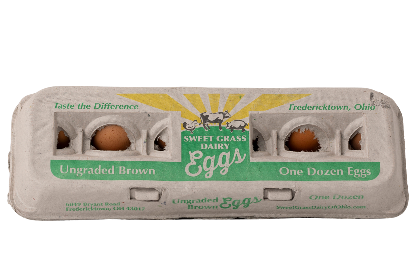 Sweet Grass Dairy Local Pastured Brown Eggs