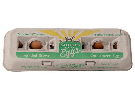 Sweet Grass Dairy Local Pastured Brown Eggs