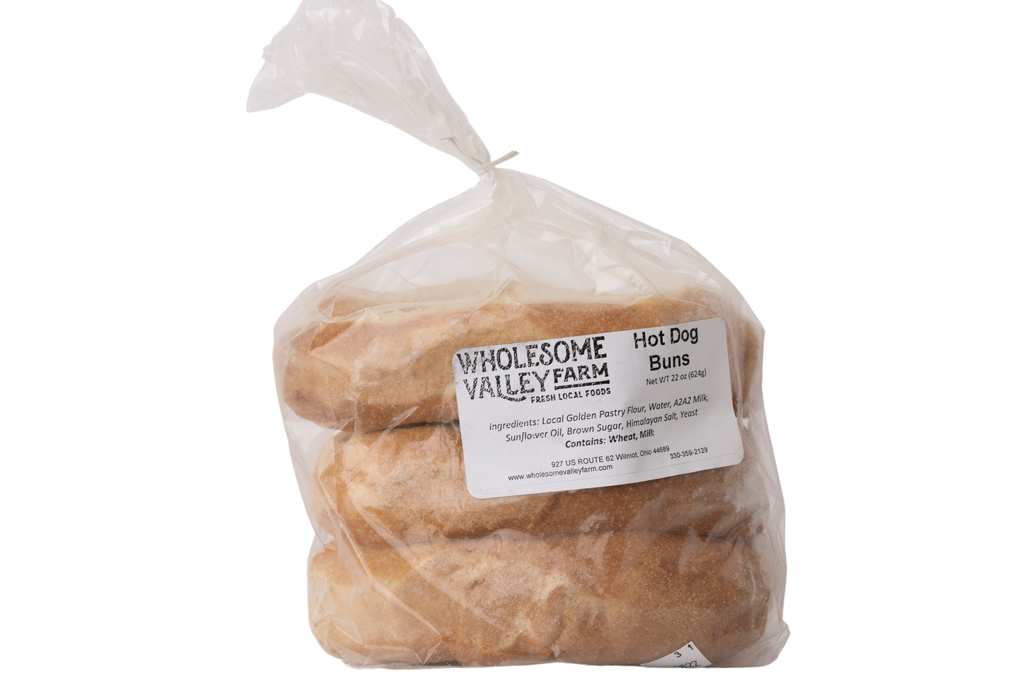 Wholesome Valley Hotdog Buns