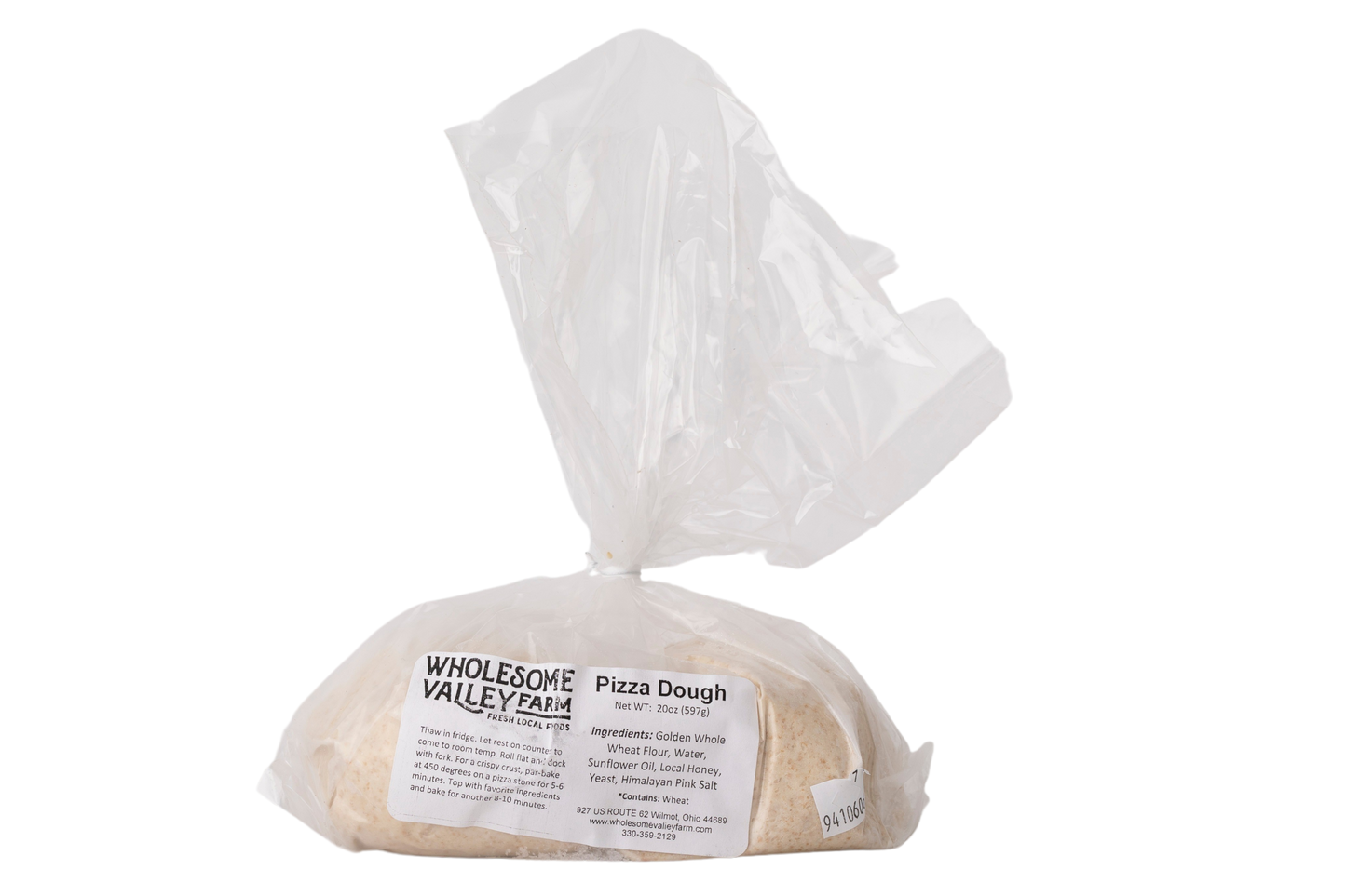 Wholesome Valley Pizza Dough (2 pk)