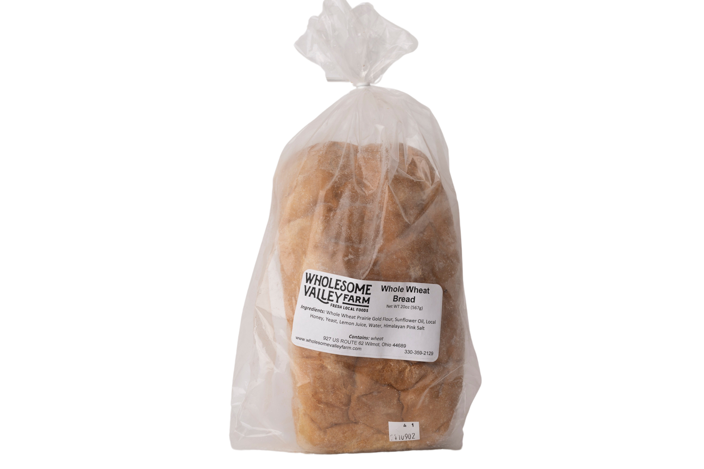 Wholesome Valley Whole Wheat Bread