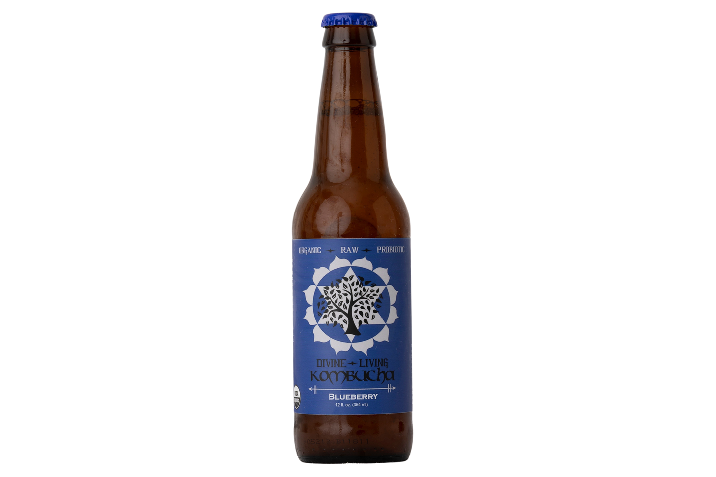 Divine Living Kombucha Blueberry