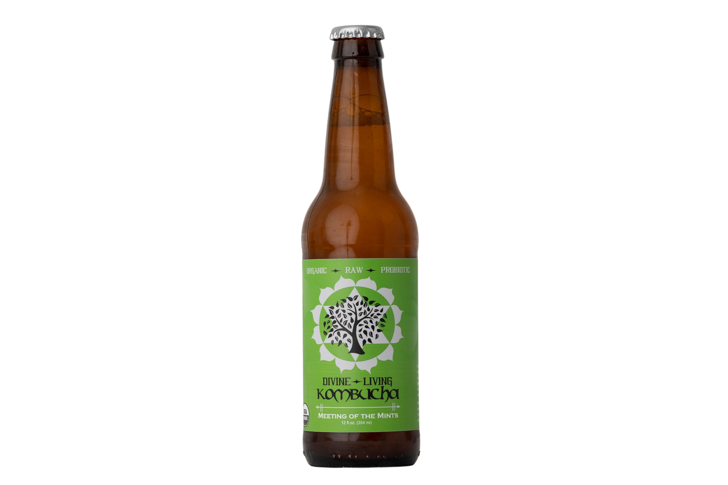 Divine Living Kombucha Meeting of the Mints