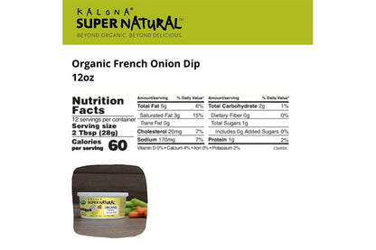 Kalona SuperNatural Organic French Onion Dip